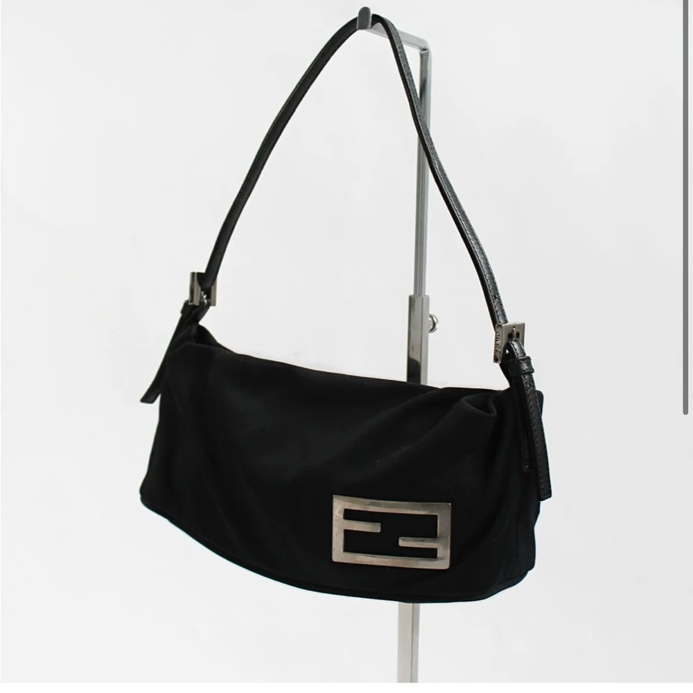 Authentic 2000s Fendi Neoprene Shoulder Bag